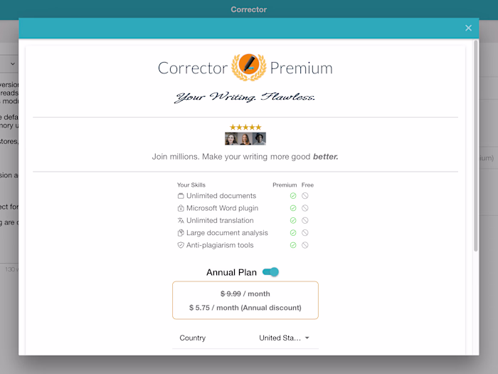 Grammar Correction App