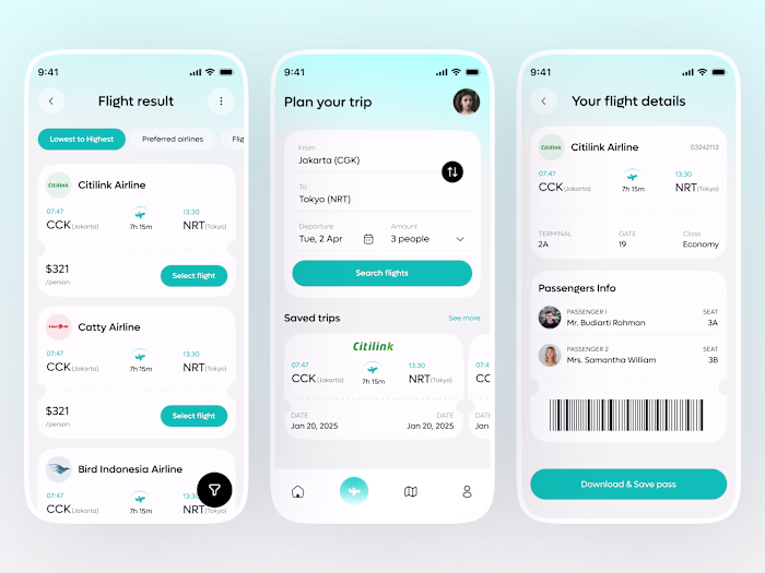SkyRoute – Flight Booking App