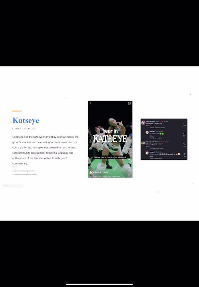 Recent work @Google USA with