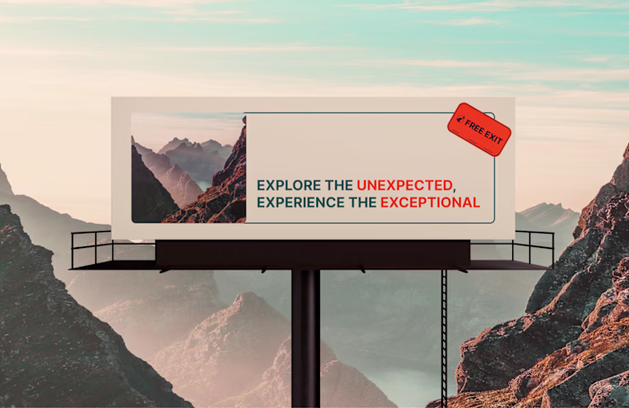 Brand Identity for "FREE EXIT"