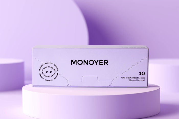 Monoyer Contact Lenses - Branding & Packaging
