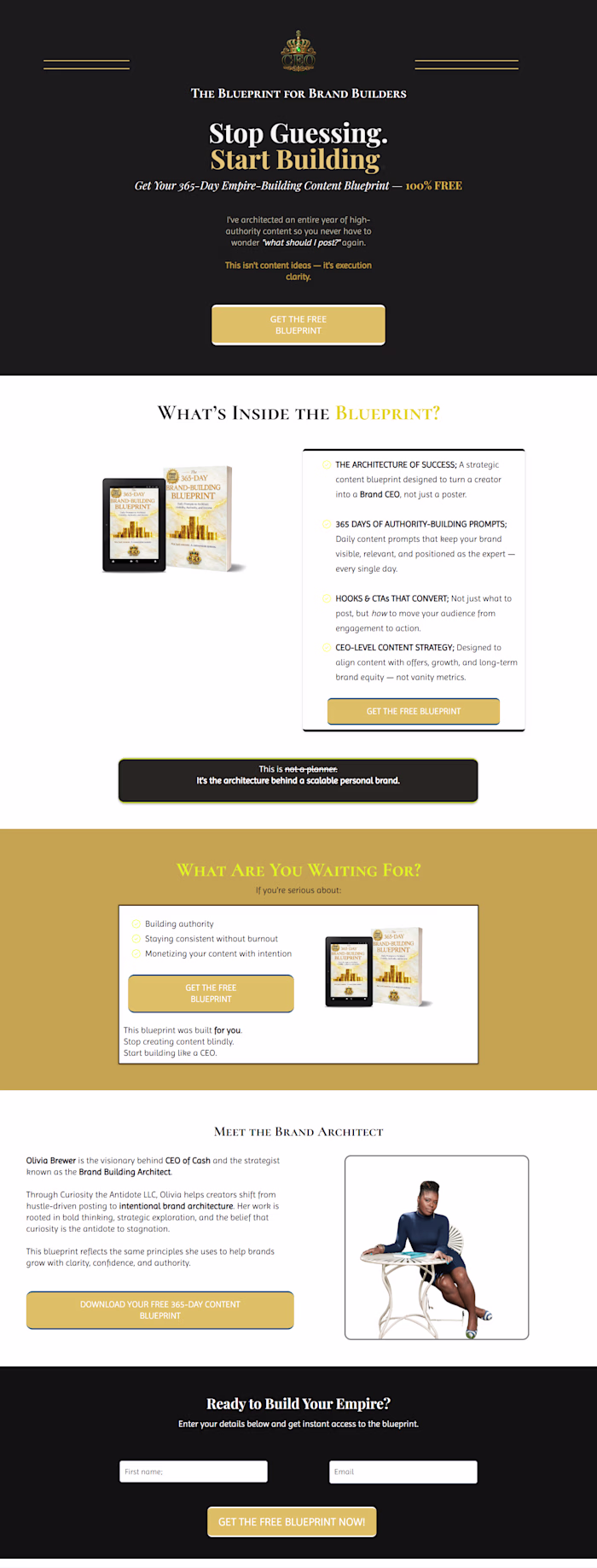 Kajabi Landing page 