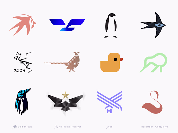 Bird logo collection (No actual bird was harmed in the makin...