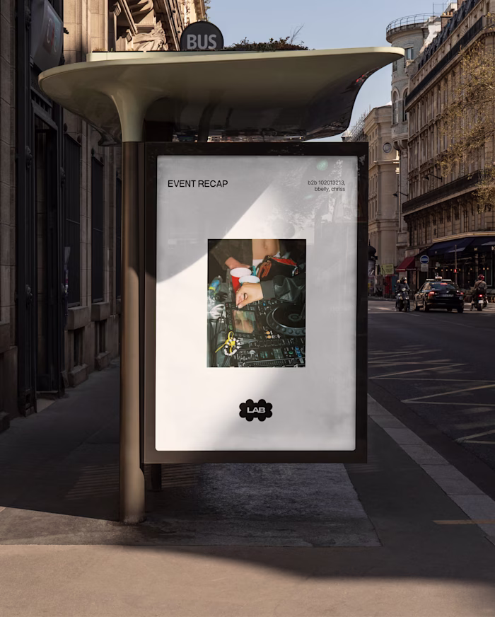 Public Lab - DJ collective Brand Exploration