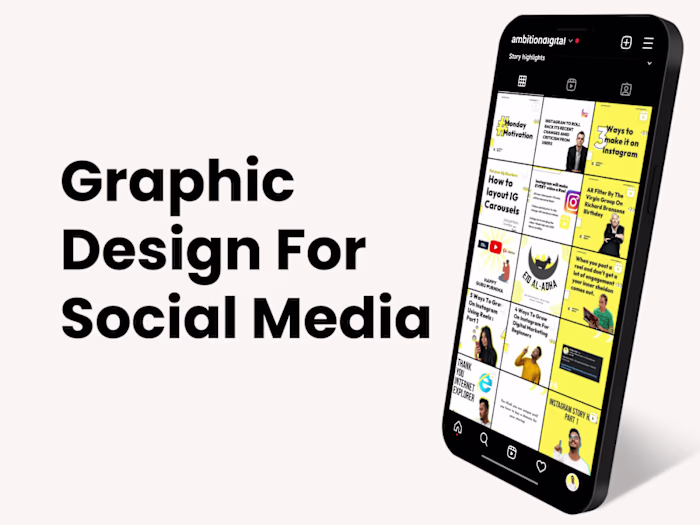 Graphic Design - For Social Media Clients