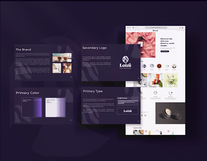 Loire | Wordpress Website | UI & Branding 