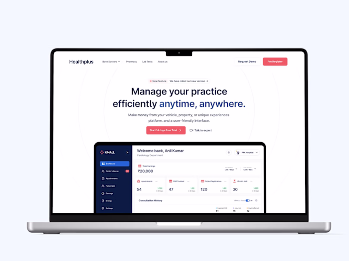KR4ALL: SaaS Application Landing Page