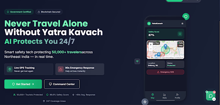 YatraKavach - Secure Travel