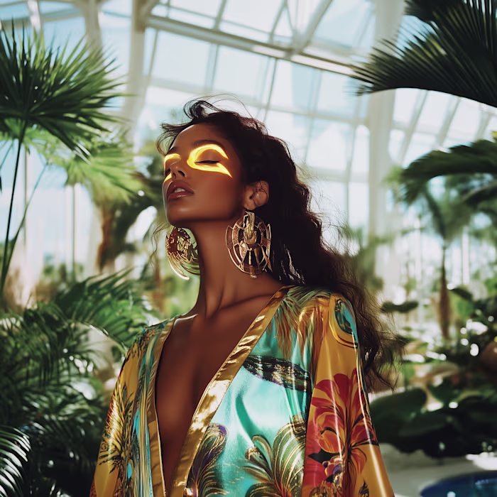 Visual Direction for Tropical Luxury Content