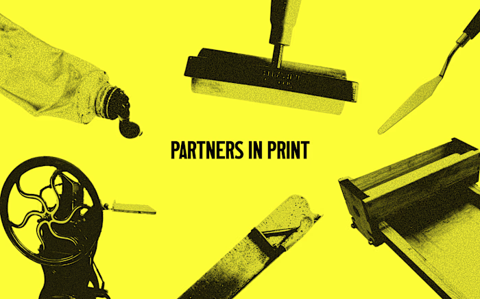 'Partners in Print' Exhibition & Re-branding