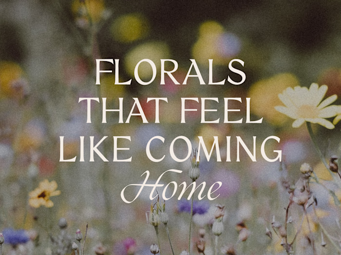 Florals that feel like coming home. Inspired by 18th-century...