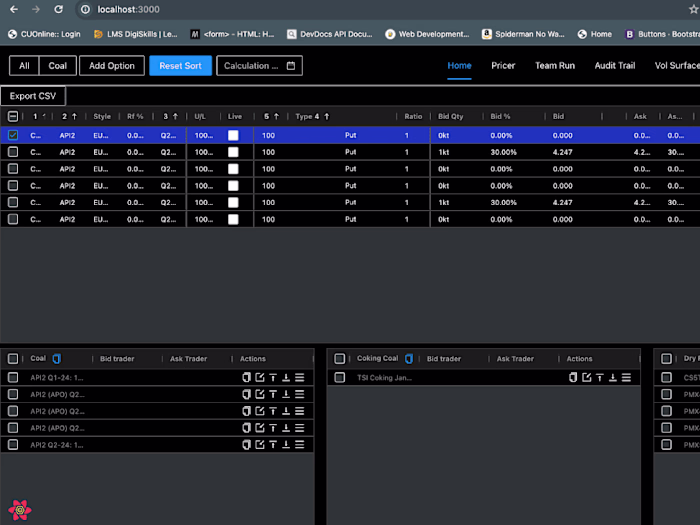 Aratus (Trading Application)