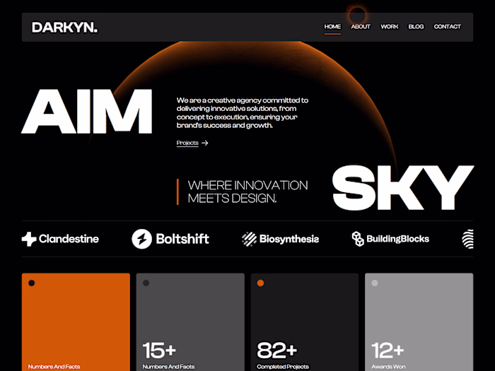 Wordpress Digital Agency Website