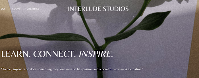 Website Copywriting & Editing —— Interlude Creative Studios 📸