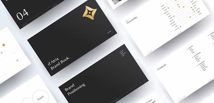 Brand Strategy + Design: d'Atria