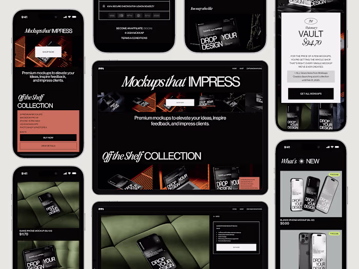 Mokkap - Web Design - Premium Mockups for Creatives