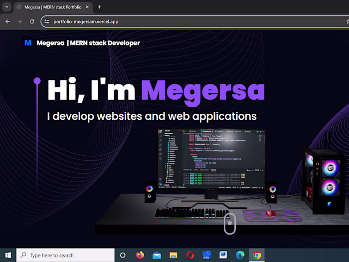 Megersa | MERN stack Portfolio