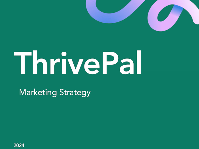 Marketing Strategy | ThrivePal