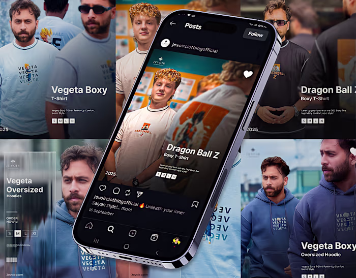 Jevoir – Modern Streetwear Branding & Social Media Ads