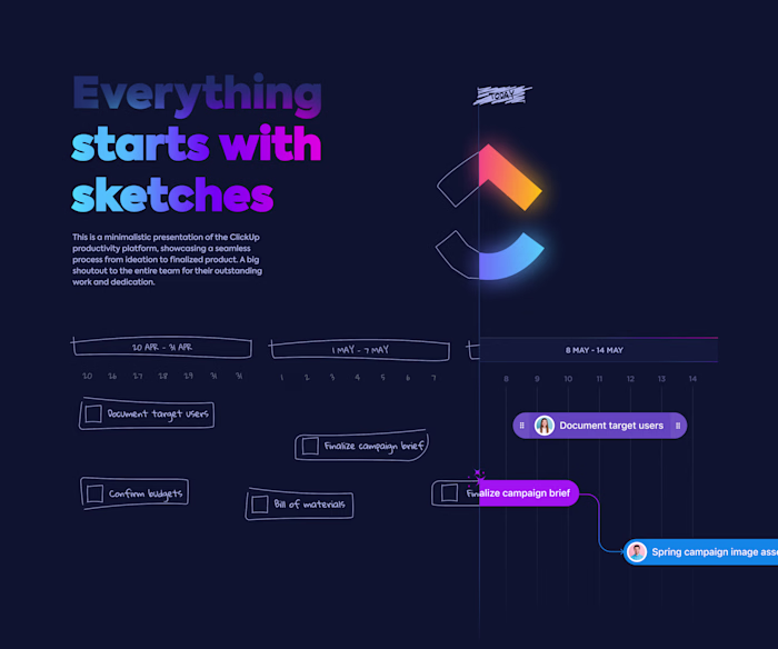 ClickUp - project management tool