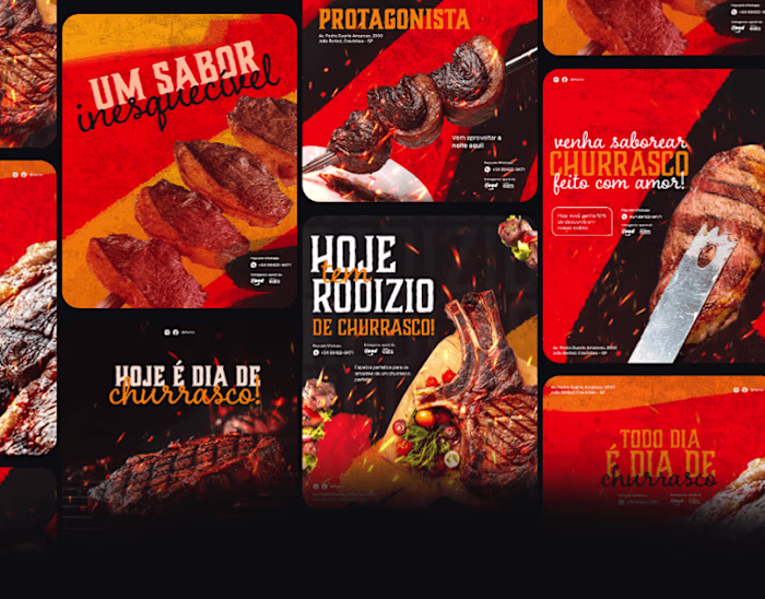Social Media Design for Churras