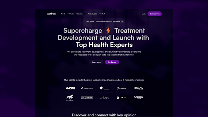 Adnexi - Biopharma Framer Website