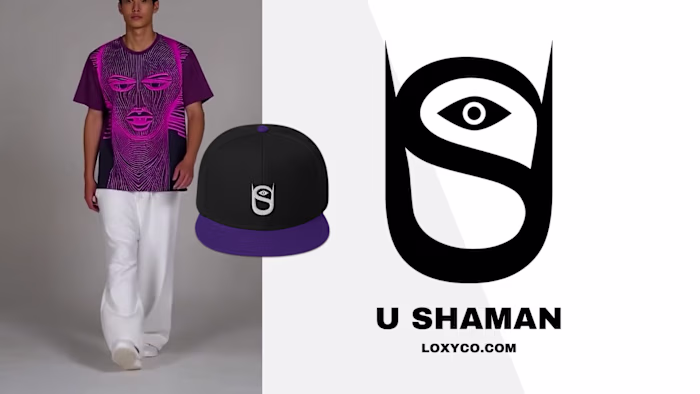 U SHAMAN Streetwear brand design