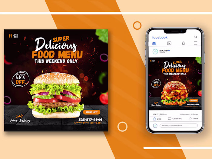 Social Media Template Design