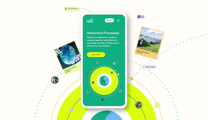 Designing a platform for collaborative climate action 