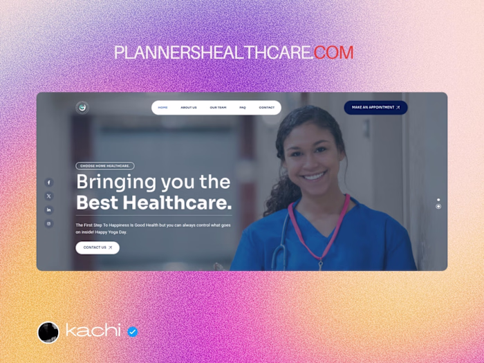Website Built for a Canadian Based Healthcare Provider