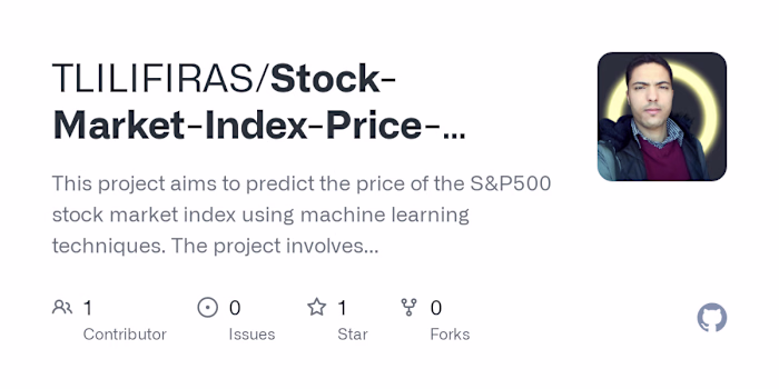 S&P500 Stock Market Index Prediction