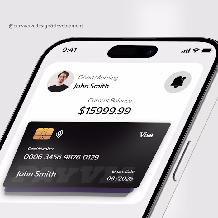 Payment App UI Screen - Just Tap. Pay. Done.