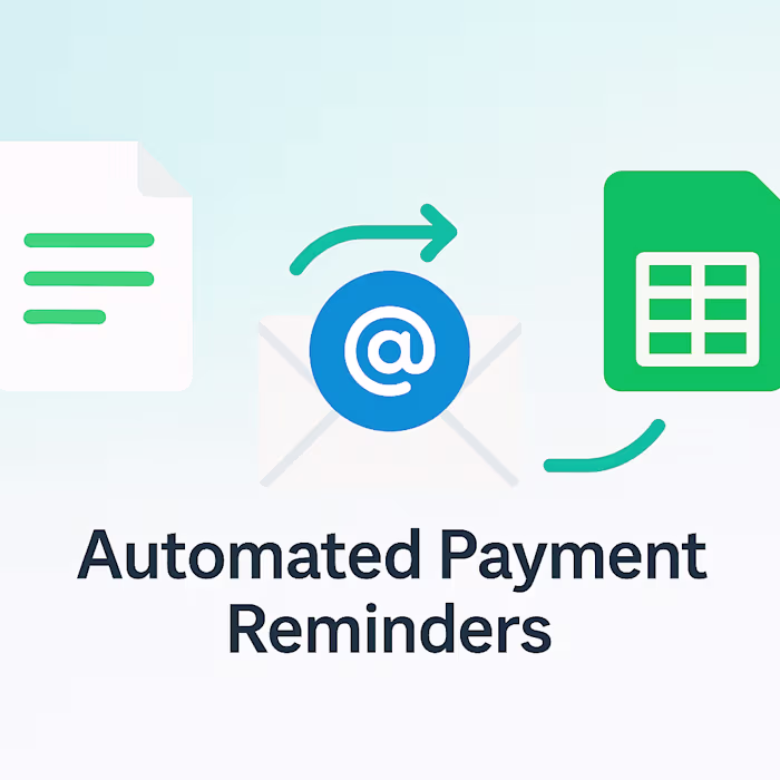 Automated Payment Reminder & Tracking System