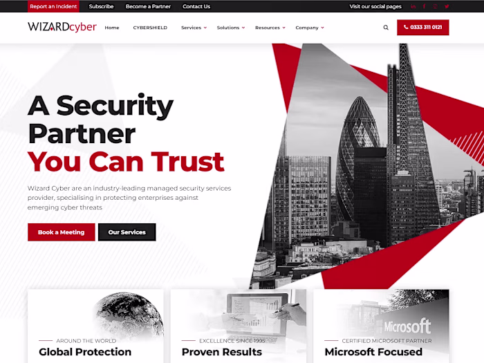 Wizard Cyber Security | Informative website