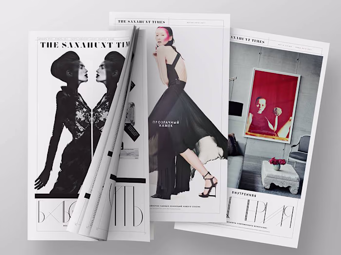 The Sanahunt Times newspaper