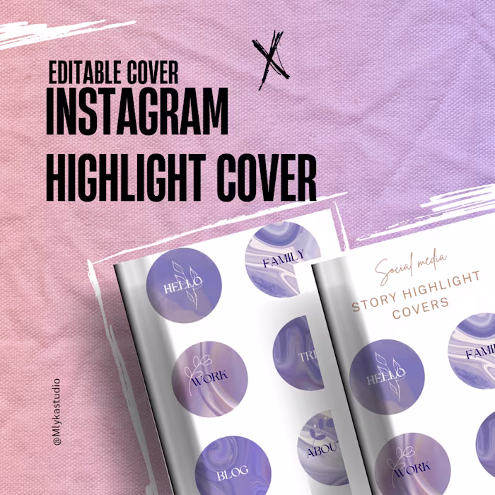 Instagram Highlight Covers Pack 

Fully
