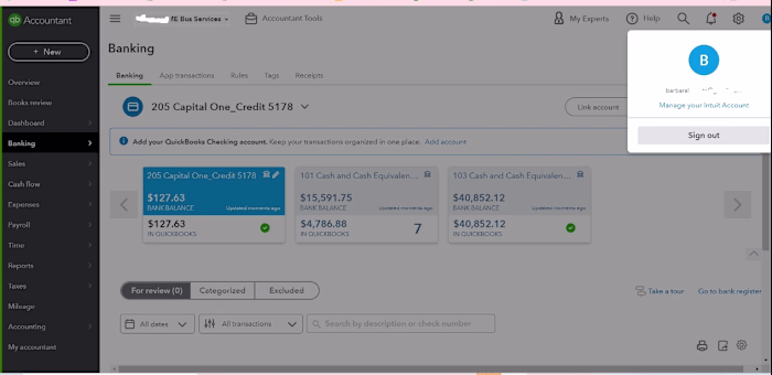 Categorize Expenses and Income Transaction up to Bank Recon