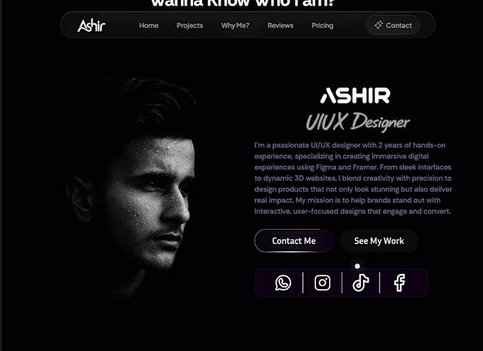 Aashir’s Portfolio