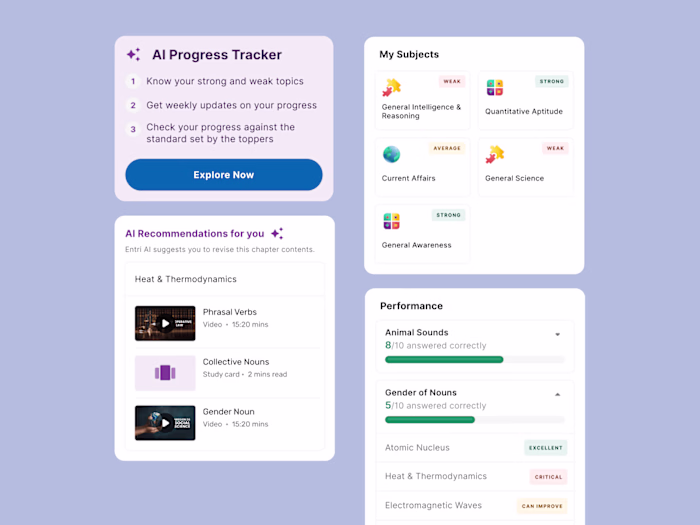 AI-Powered Learning - Progress Tracker