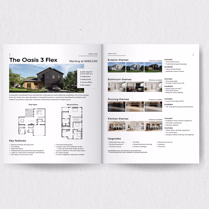 Editorial Booklet for Home Building Platform
