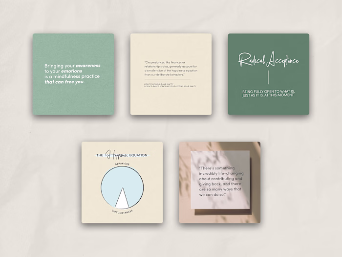 Instagram Brand Development for Psychologist