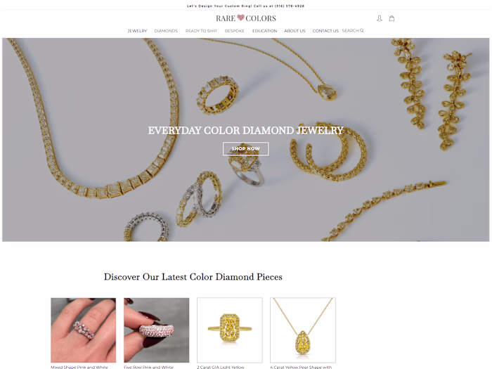 Rare Colors- Fancy Color Diamonds & Jewelry