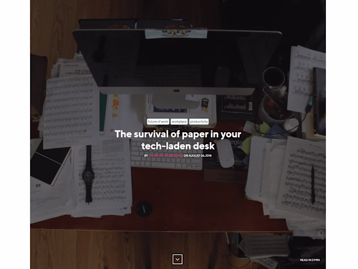 Productivity Tech Blog Writing