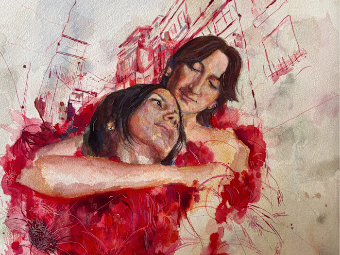 Portraits in watercolor