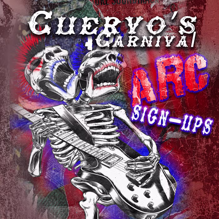 "Band poster" for Book release