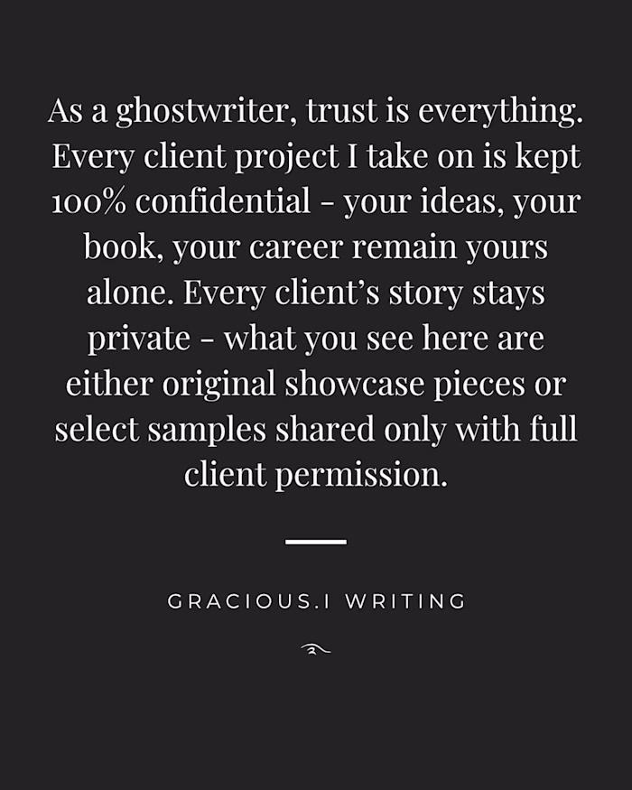 ࿐ CONFIDENTIALITY STATEMENT