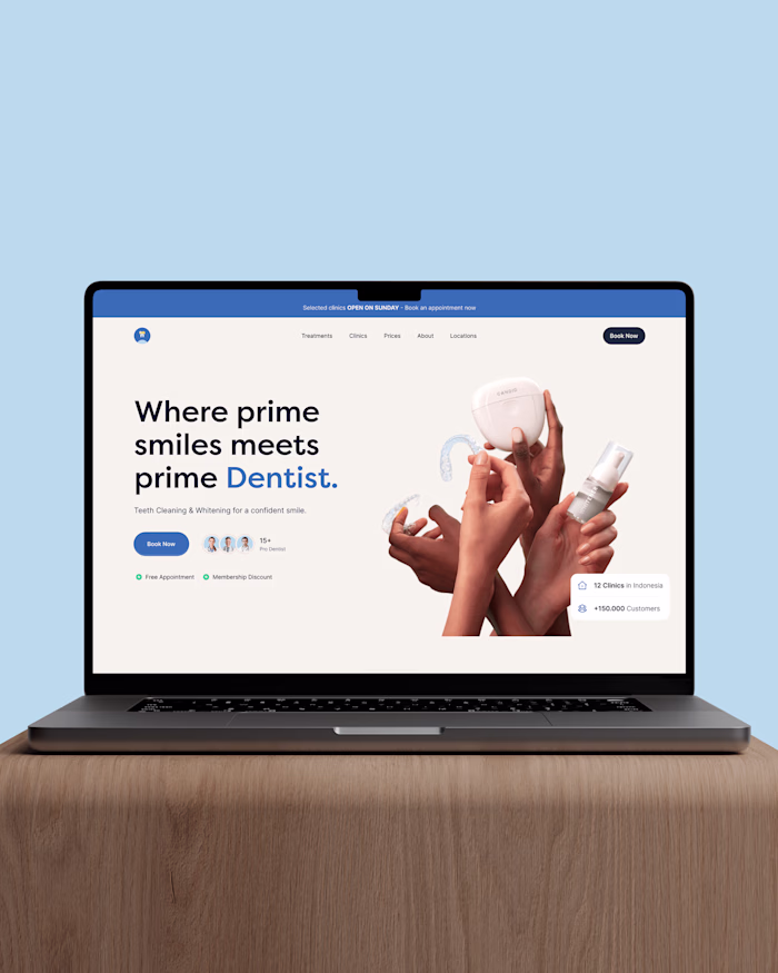 Dental Clinic Landing Page