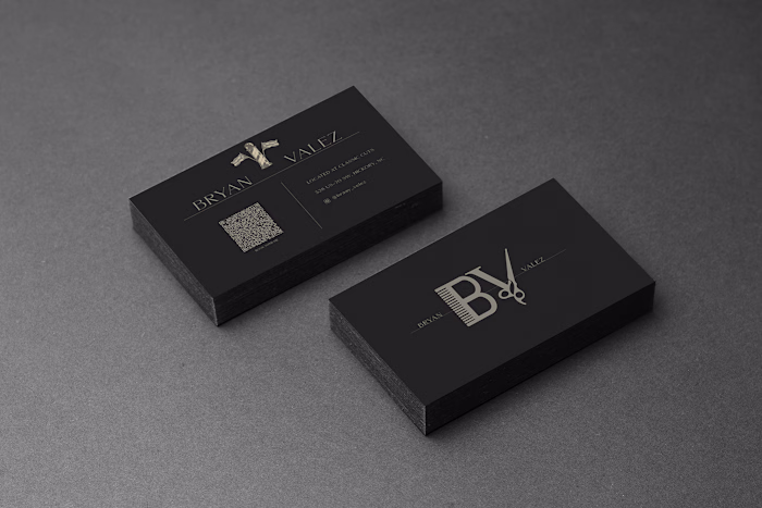 Barber Shop Business Cards on Behance