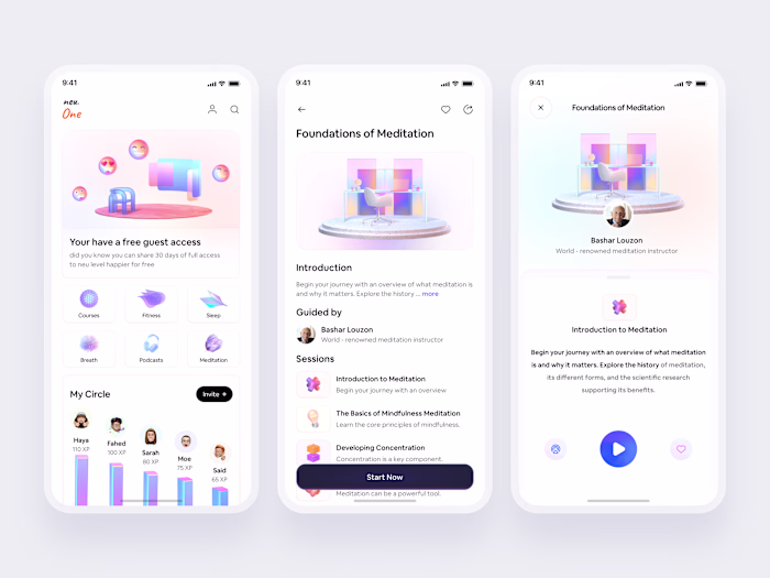 Habit Tracker App Concept Design