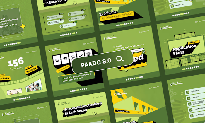 PAADC Merch and Flyer Designs